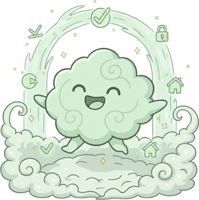 Tooty mobile login screen